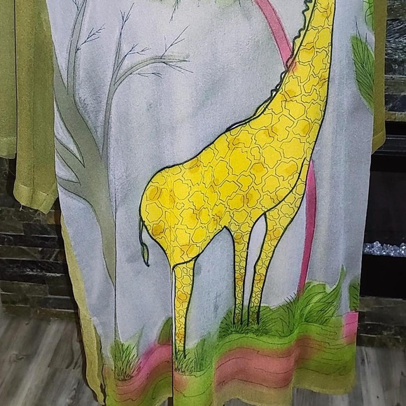 Tops - Dalin Collection Flowy Giraffe Top size 1x
